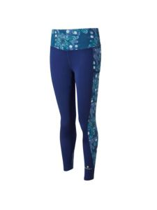 RonHill Womens Life Sculpt Crop Tight Deep Blue Botanical